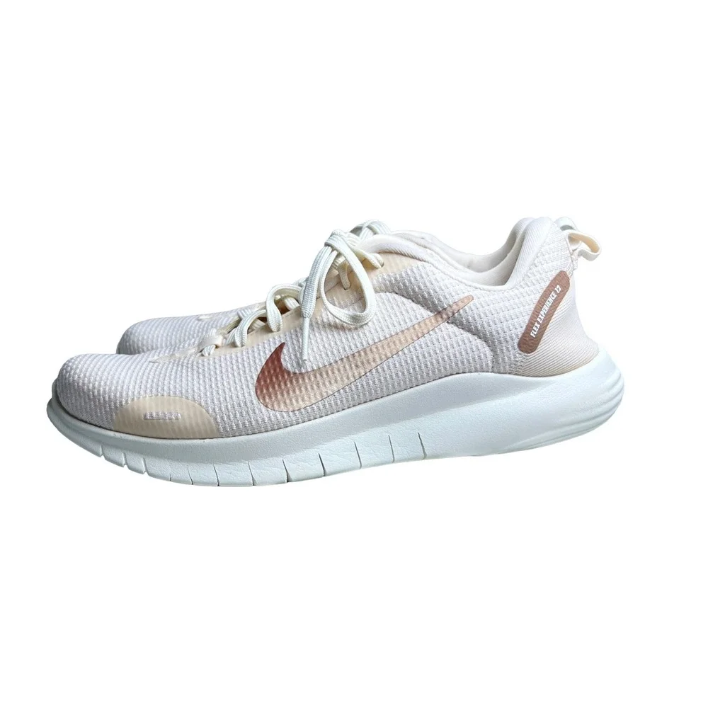 Nike Flex Experience Run 12 Pearl Pink Rose Gold Sneakers Women's 9